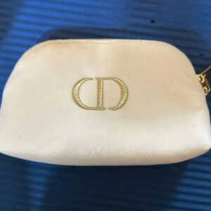 Dior make up bag